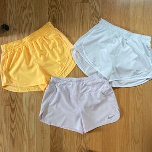 Bundle: Nike Dri-Fit Women’s Running Shorts; All Size Small